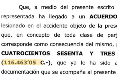 Captura sentencia tras accidente de tráfico en Tenerife